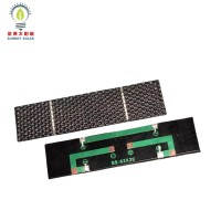 1V单晶82*20mm长条太阳能充电板 太阳能灯具 光伏板太阳能电池板