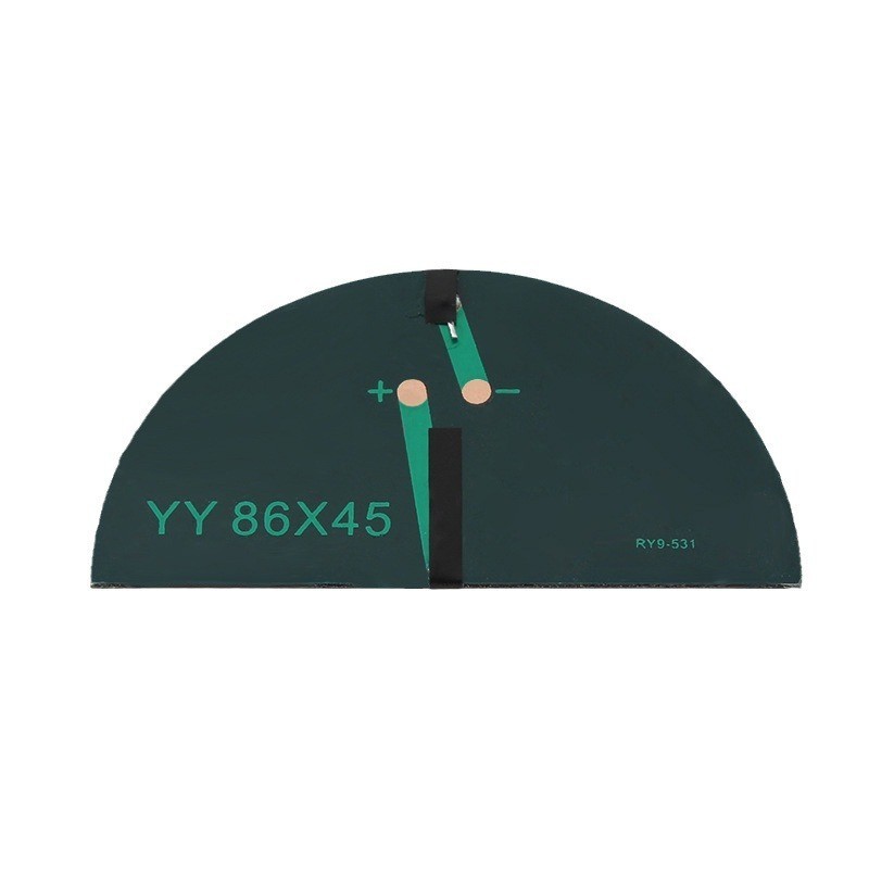 86x45mm半圆形滴胶太阳能板光伏组件 太阳能板 太阳能光伏板图3