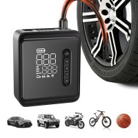 小货车皮卡轿车SUV汽车轮胎无线电动车载充气泵大功率充电式