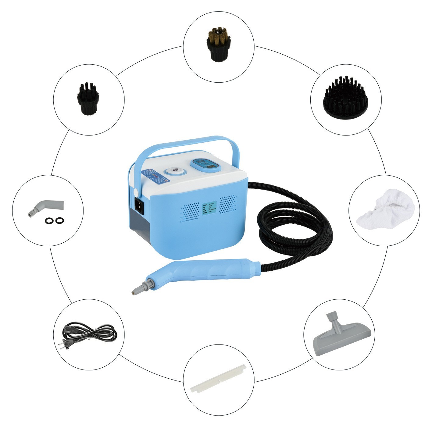 高温高压蒸汽清洁机小型家用空调厨房油烟机速热式清洗机图4