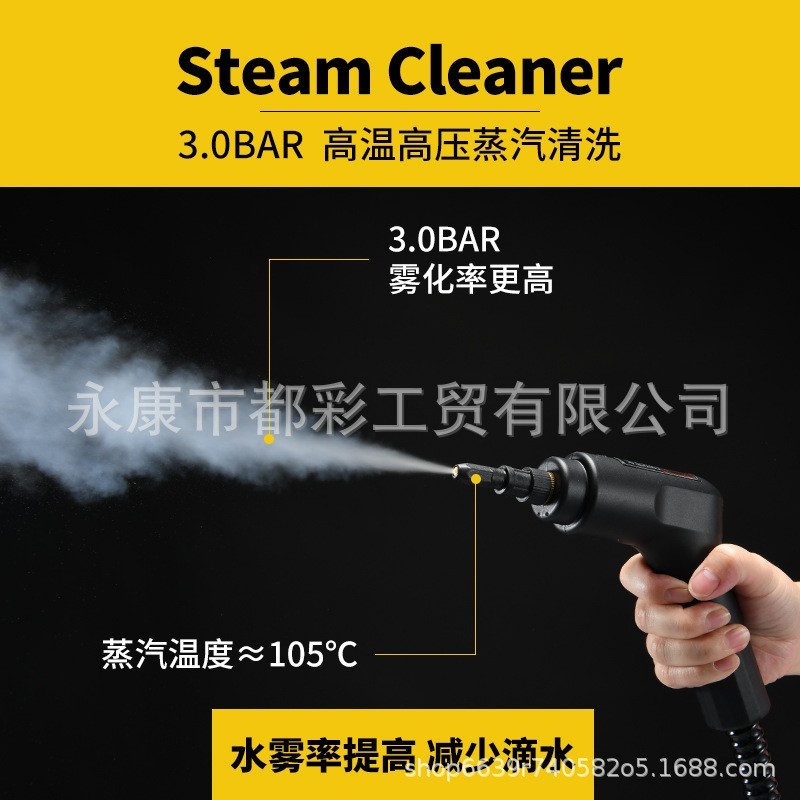 手持调档 1600ML新款高温蒸汽清洁机 220V 110V图4