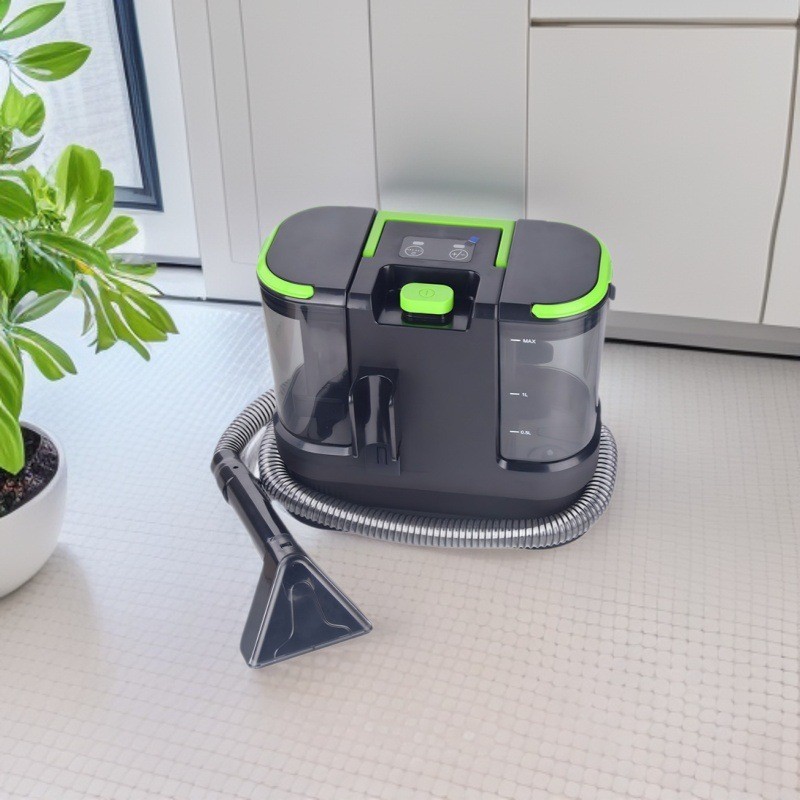 跨境布艺清洗机小型多功能蒸汽清洗机触屏带加热功能沙发布艺机