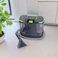 跨境布艺清洗机小型多功能蒸汽清洗机触屏带加热功能沙发布艺机