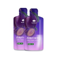 定制西梅汁低糖低脂益生元膳食纤维酵素饮品 袋装西梅汁贴牌OEM