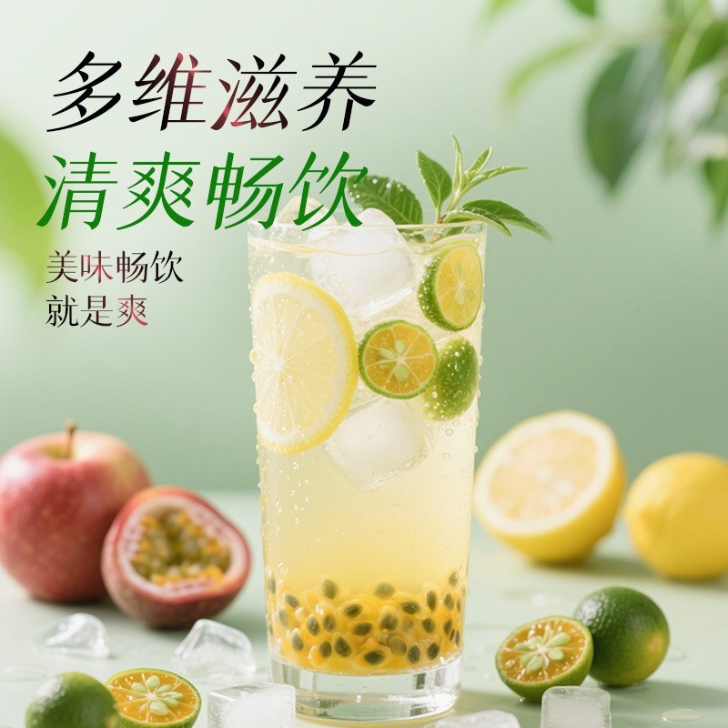 植物饮料果蔬汁茶药食同源厂家代工批发OEM瓶装金桔柠檬 柠檬味图4