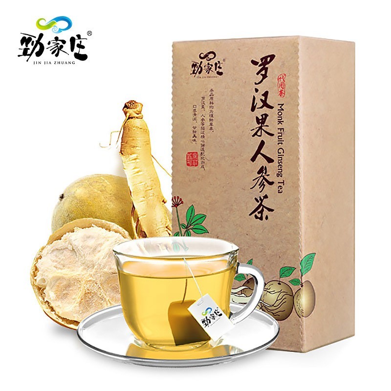 工厂定制 罗汉果人参茶 草本清润袋装小包独立便捷装图2