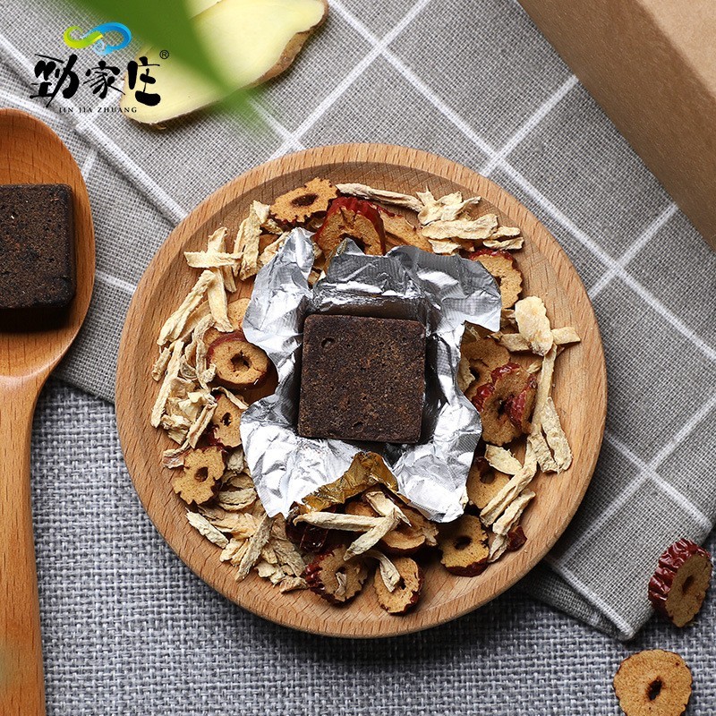 劲家庄源头工厂定制 红枣黑糖姜茶 独立便携装14小包 322克/盒图2
