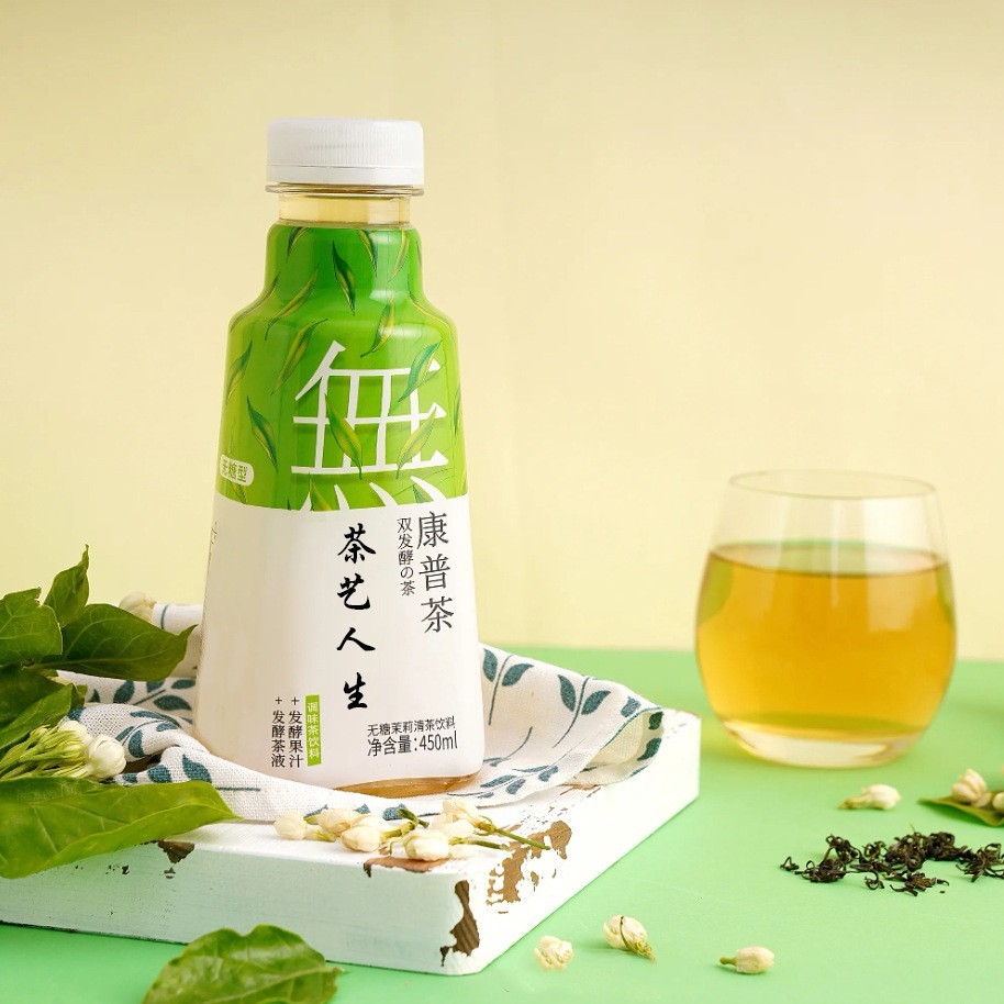 锡兰红茶发酵康普茶贴牌代加工 瓶装苹果茶饮料定制瓶装饮料OEM图2