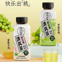 胖大海清爽茶蜜桃乌龙植物饮料定制贴牌 胖大海植物饮料代加工