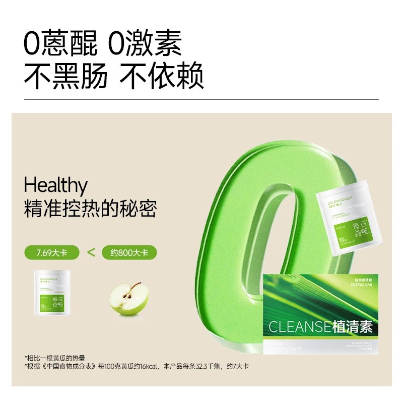 植物螺旋藻果蔬粉膳食纤维特膳饮秋葵无花果罗望子大麦苗青汁香菜图4