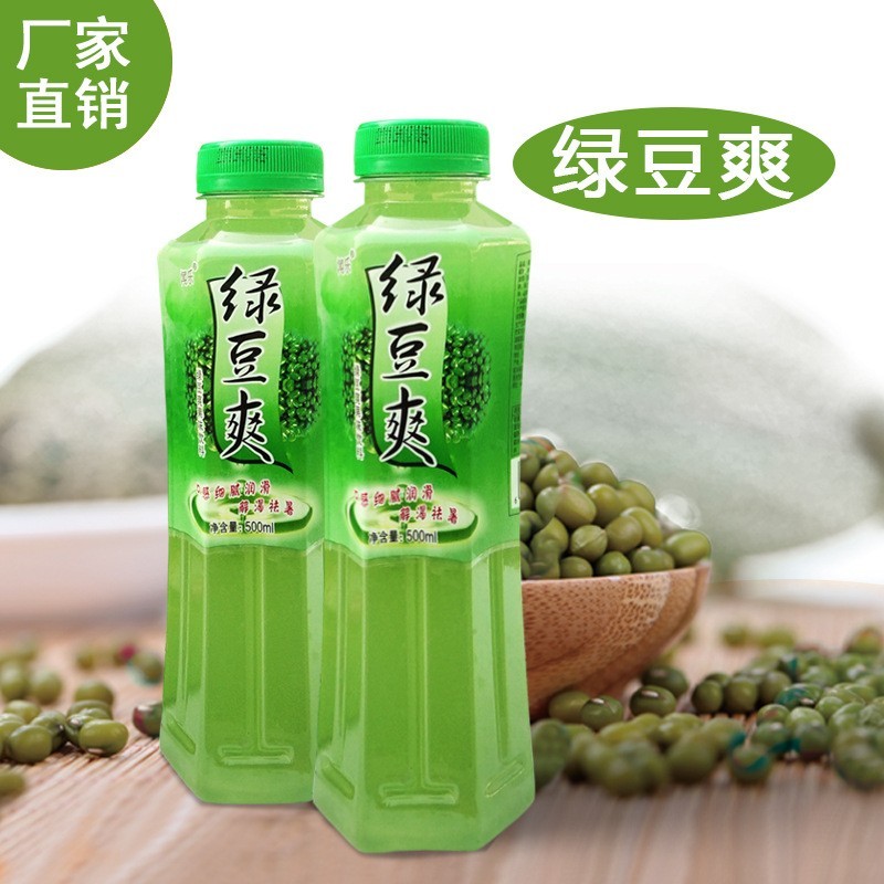 饮品绿豆饮料 绿豆休闲饮品500ml*15整箱图3