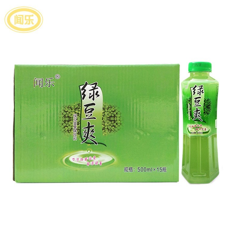 饮品绿豆饮料 绿豆休闲饮品500ml*15整箱图4
