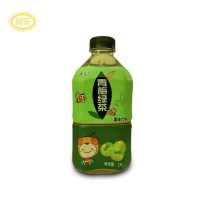 青梅绿茶饮料1L*8瓶整箱青梅味茶饮料
