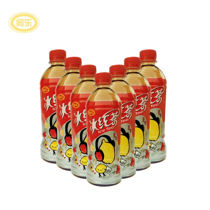 冰红茶500ml*15瓶厂家 柠檬口味休闲茶饮料 夏季清凉冰红茶图3