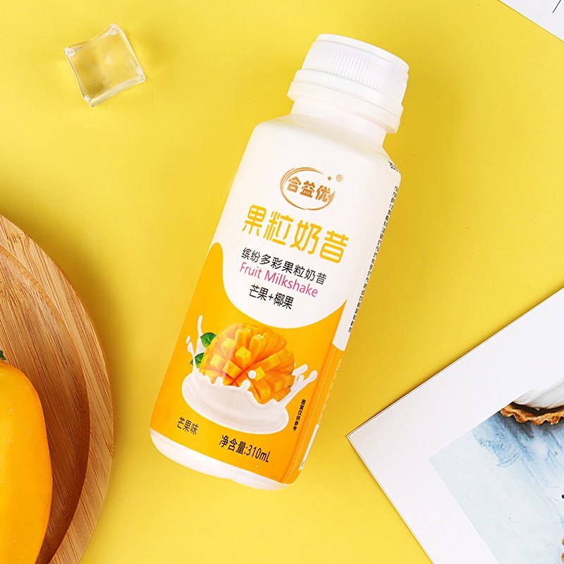 定制果粒奶昔酸牛奶风味饮品OED贴牌ODM代工厂乳酸菌风味饮料图2