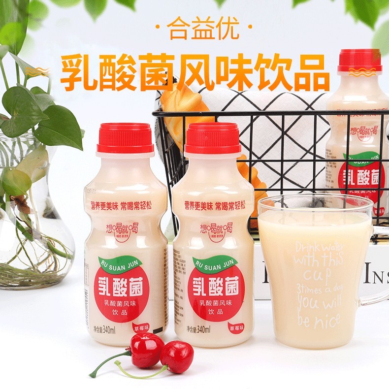 定制乳酸菌饮料益生菌风味乳饮料酸奶牛奶风味饮品OEM贴牌ODM代工图4