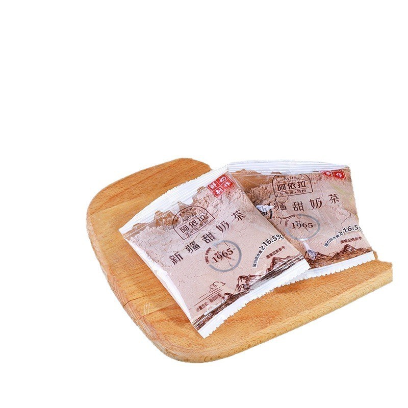 甄选特产新疆老式甜奶茶粉冲泡奶茶独立袋装成分安全可靠图4