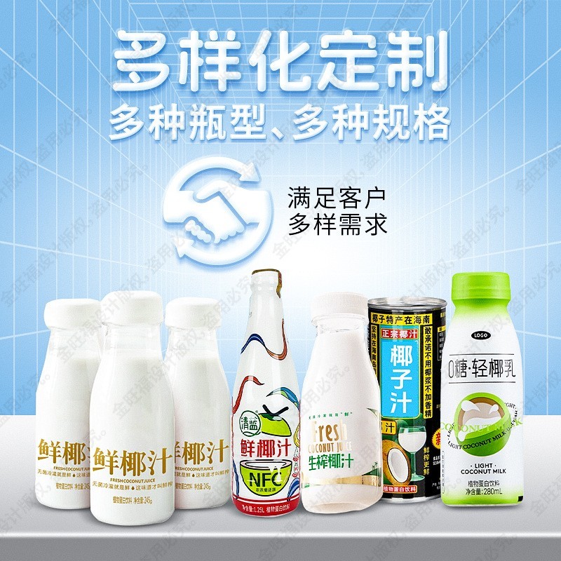 工厂贴牌椰汁奶含乳饮品饮料瓶装多样化椰奶OEM加工图3