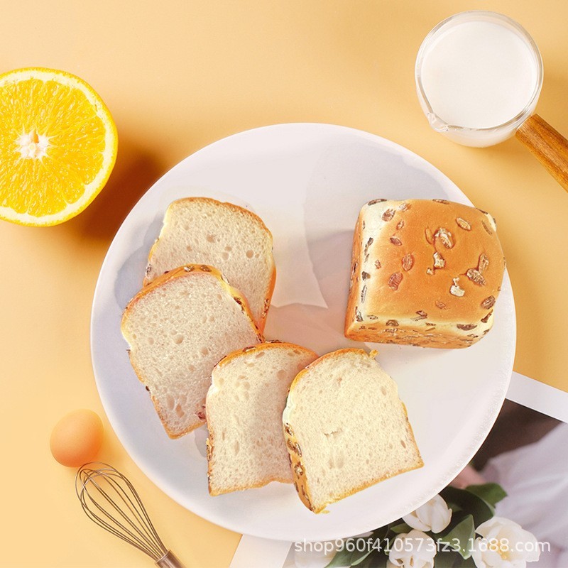 定制吐司小山黑麦味厚切手撕面包学生糕点早餐下午茶零食网红食品图4