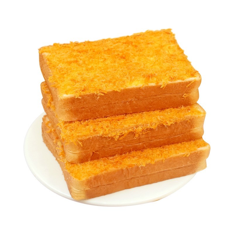 定制肉松乳酪夹心吐司厚切面包早餐散装整箱食品零食糕点工厂图2