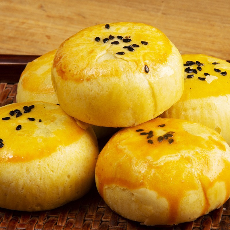 雪媚娘蛋黄酥网红爆浆流心海鸭蛋黄早餐下午茶点心OEM代工图5