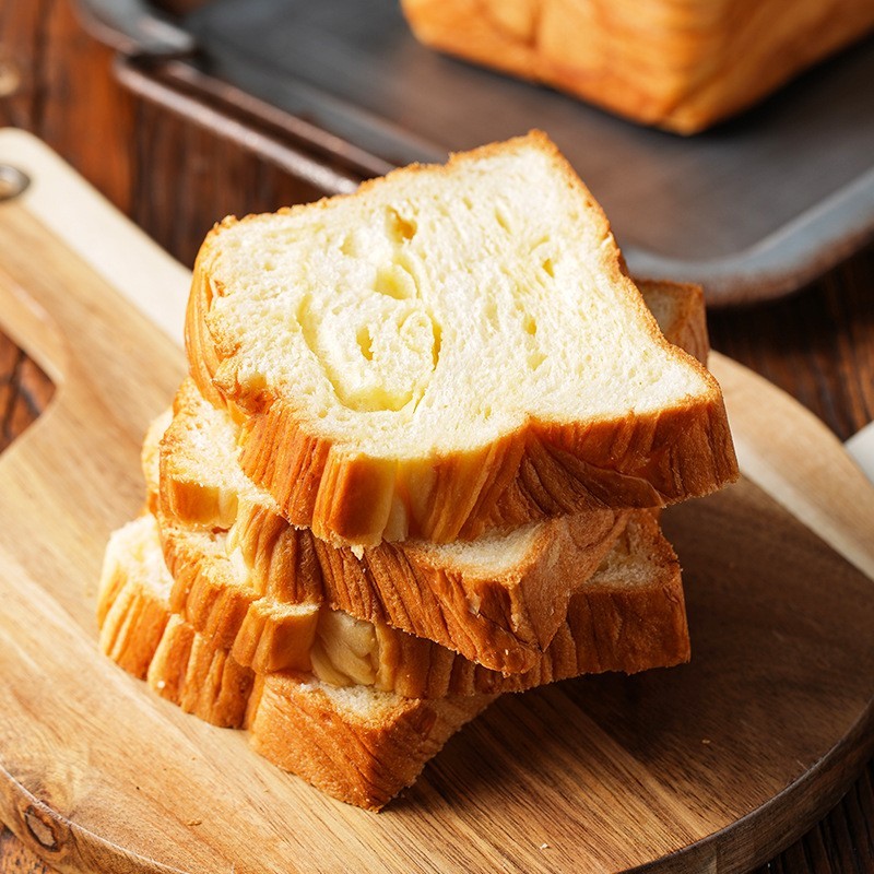 定制炼乳千层吐司330克不切片可面包代加工0em苏州鲜奶代餐优选图2