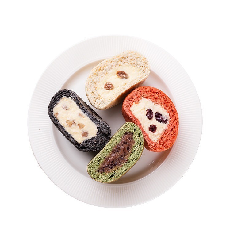 卡思达全麦不放蔗糖乳酪欧包小餐包100g*4面包早餐代餐高纤糕点图4