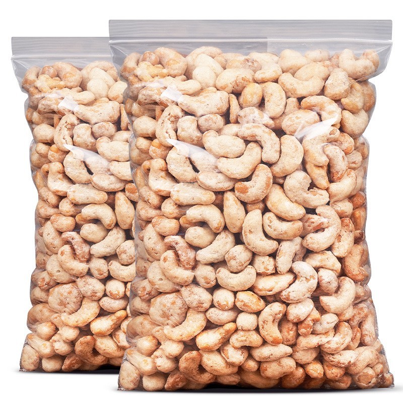 炭烧腰果半斤装定制大腰果仁越南特产坚果干果休闲零食图2