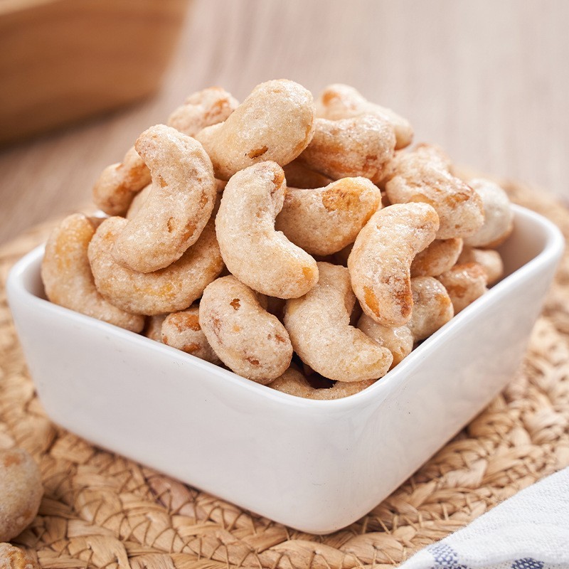 炭烧腰果半斤装定制大腰果仁越南特产坚果干果休闲零食图5