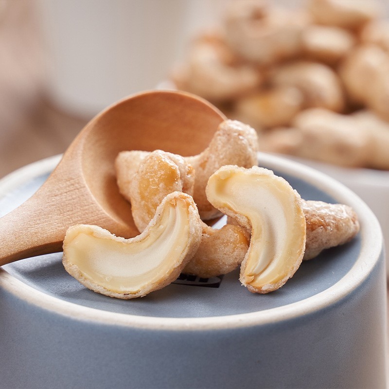 炭烧腰果半斤装定制大腰果仁越南特产坚果干果休闲零食图3