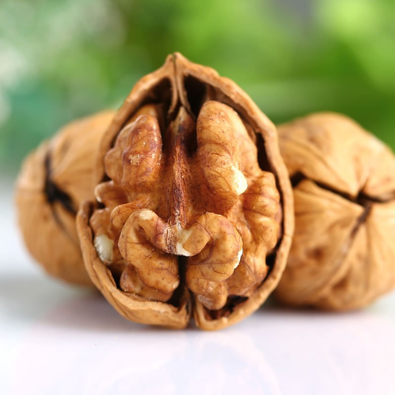 薄皮奶香核桃手剥开口核桃仁混合干果零食定制图2