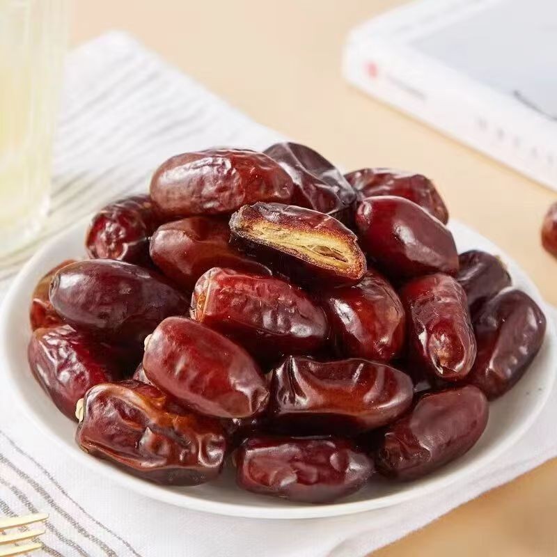 伊朗黑椰枣阿联酋蜜枣干新枣黄伊拉克黄金枣香大枣图5