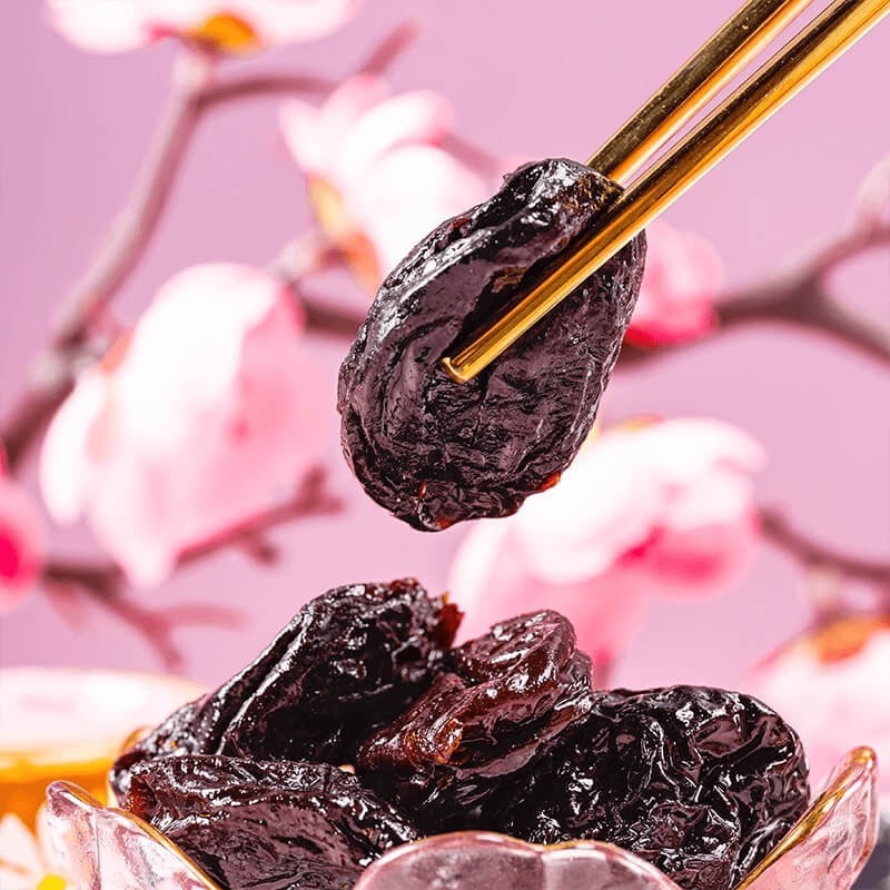 加工定制新疆西梅干0添加梅子干500g 原果原味果干零食大西梅干