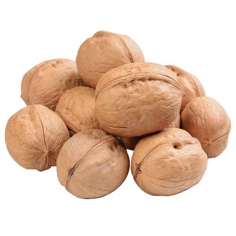 加工定制新疆纸皮核桃阿克苏薄皮核桃年货礼包原味手剥薄皮生核桃图3