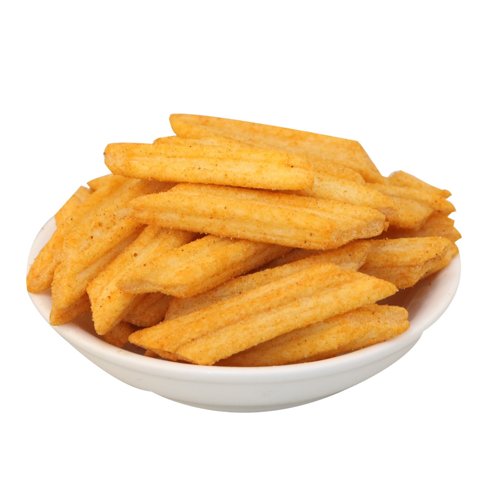 定制散装膨化薯条烧烤空心香辣kTV茶室酒吧小吃餐前休闲食品厂家图3