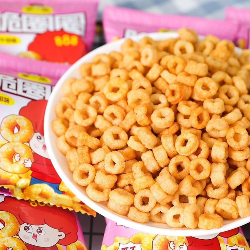 定制散装休闲膨化食品锅巴零食小吃厂家饭店酒吧餐前小吃图4