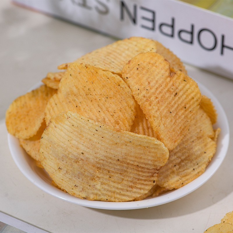 薯片定制薯小忙罐装土豆片黑松露味原切马铃薯片网红休闲零食追剧图4