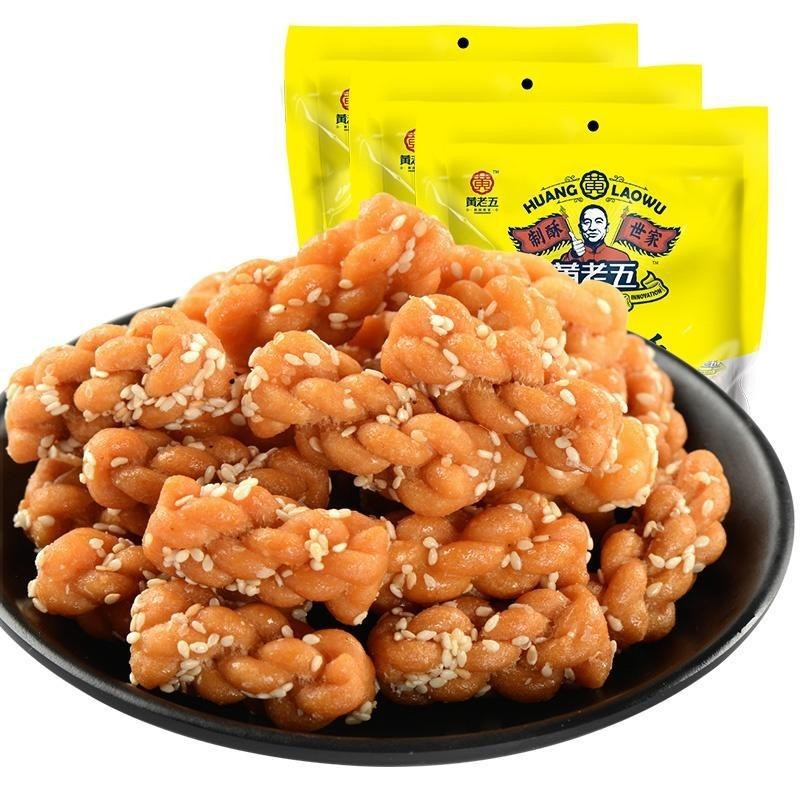 【加工定制】麻花500g15袋/箱 膨化食品 麻花小零食图4