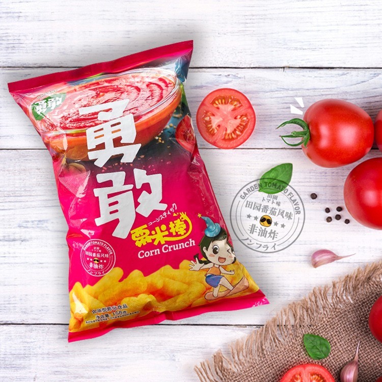 勇敢粟米球粟米棒 非油炸膨化食品厂家 可定制可贴牌图2