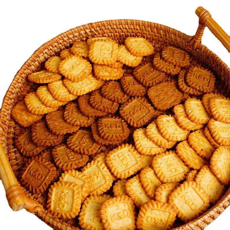 生椰拿铁小方饼干海盐芝士厚乳咖啡伴侣酥脆茶点图3