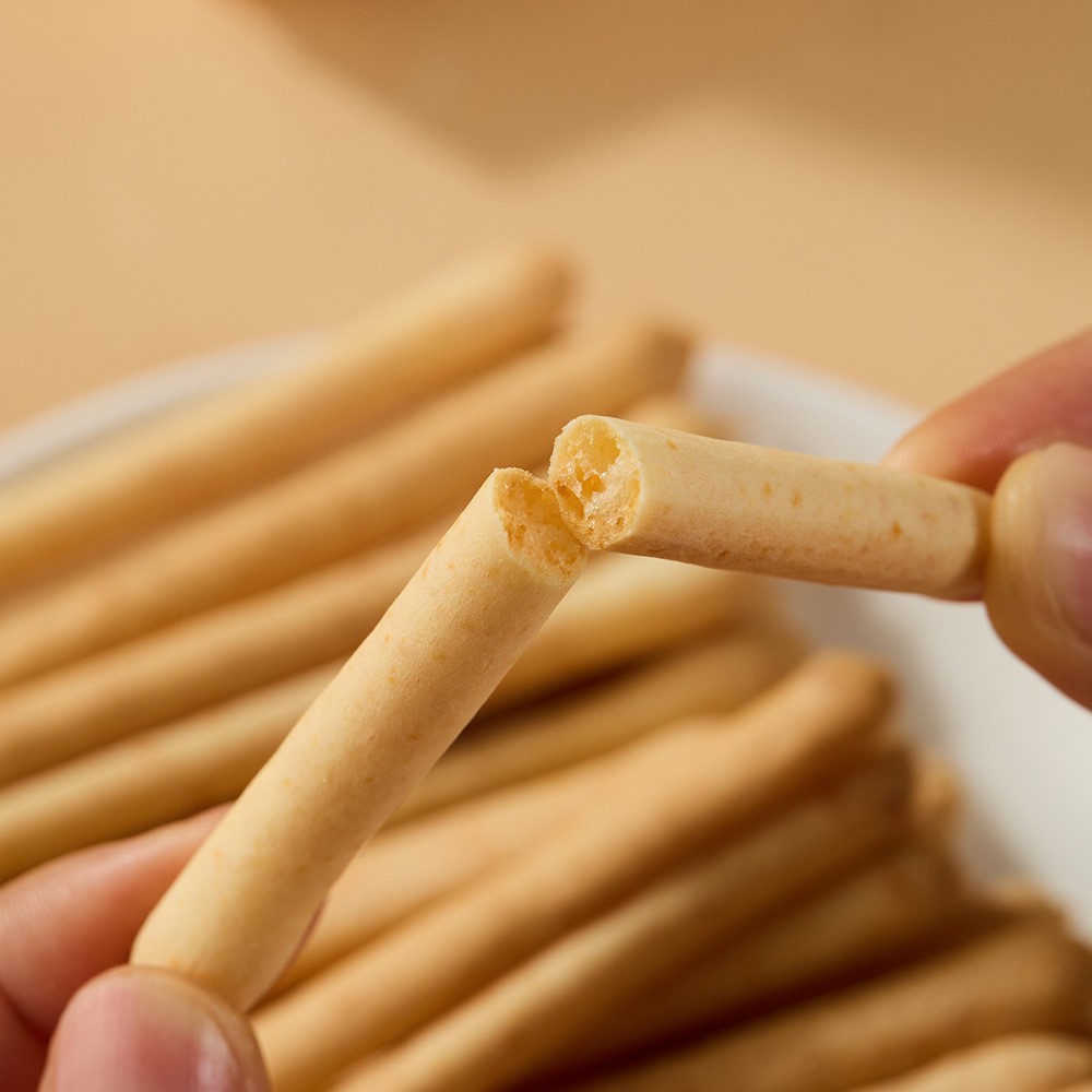 厂家代工厚乳芝士脆金黄芝士棒烘烤类饼干烘焙店零食芝士饼干定制