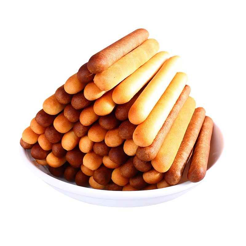 OEM定制奶油味手指饼干朱古力酥条磨牙棒办公室解馋零食图3