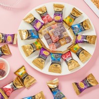 热带水果软糖什锦夹心软糖婚庆喜糖休闲零食厂家代工