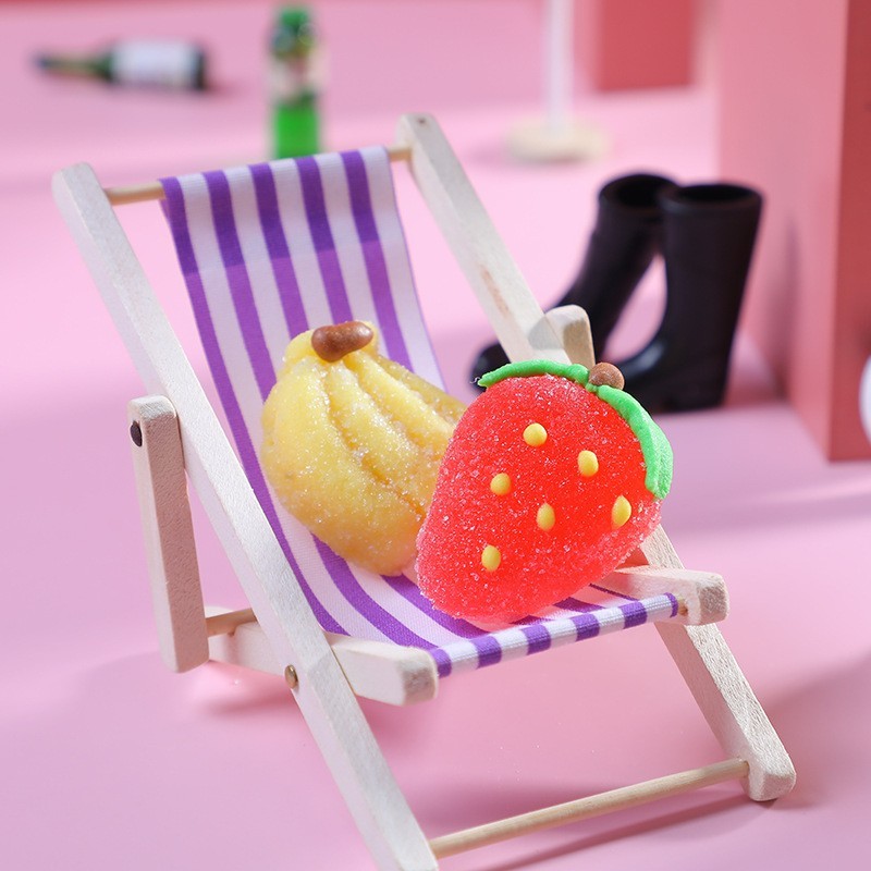 100g盒装筱田便当凝胶软糖综合水果汁味儿童零食果味爆浆图3