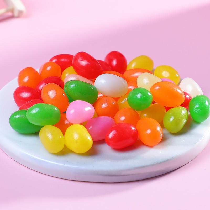 糖豆2.5KG混合水果味果汁软糖凝胶糖果儿童零食果味浓图2
