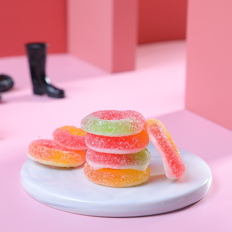 2.5KG混合口味橡皮糖凝胶软糖果代加工袋儿童零食水果糖图4