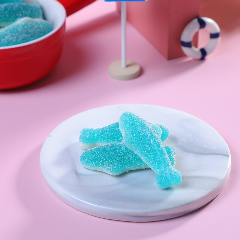 2.5KG混合口味卡通橡皮糖凝胶软糖果代加工袋散装儿童零食图4