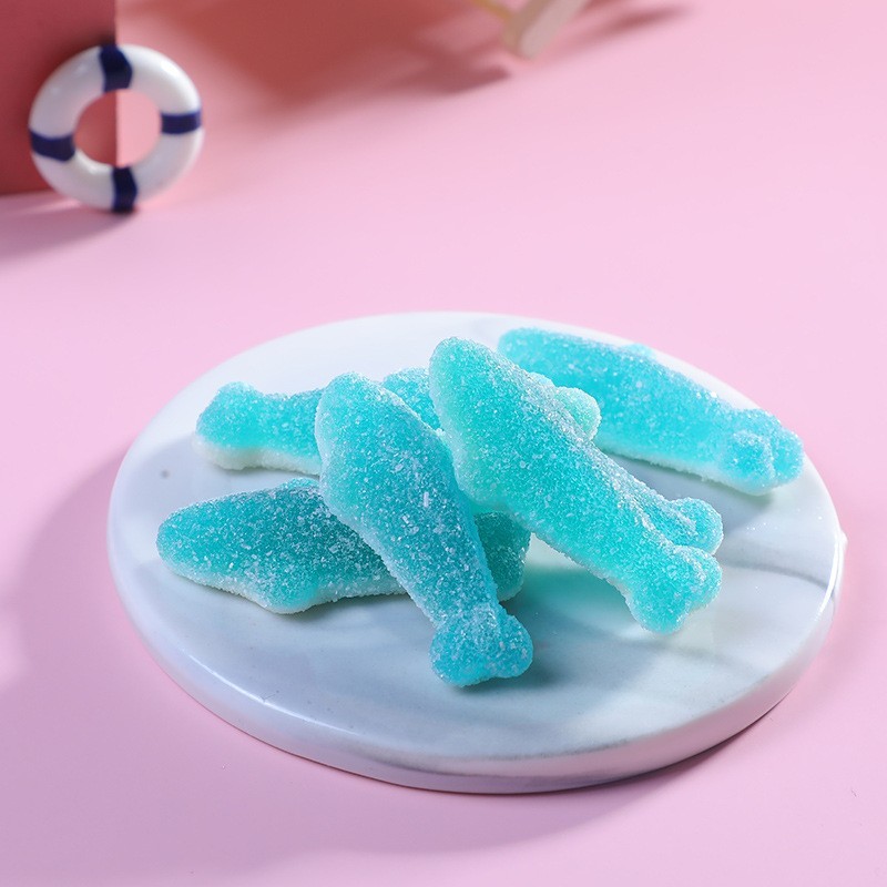 2.5KG混合口味卡通橡皮糖凝胶软糖果代加工袋散装儿童零食图2