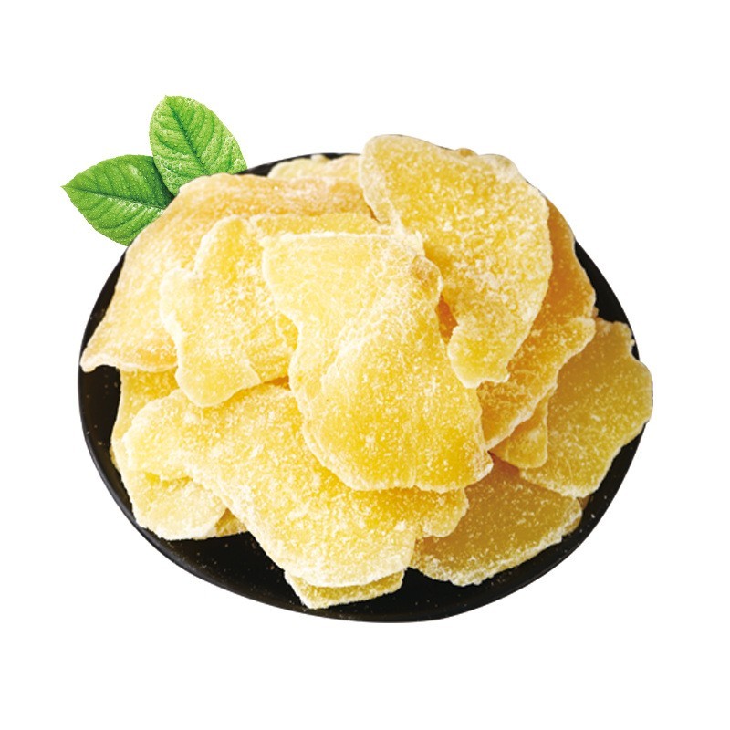糖姜片纯正姜片干正宗山东农家手工黑红糖生姜糖即食散装图4