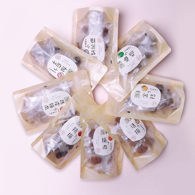 佳梅 青梅蜜饯 紫苏梅杨梅话梅果脯梅肉果干 独立袋 可代加工定制图4